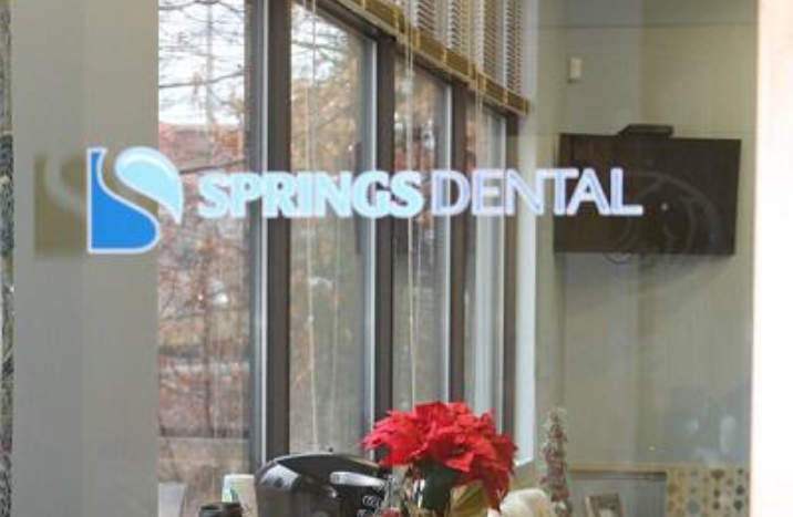 Springs Dental office entry door