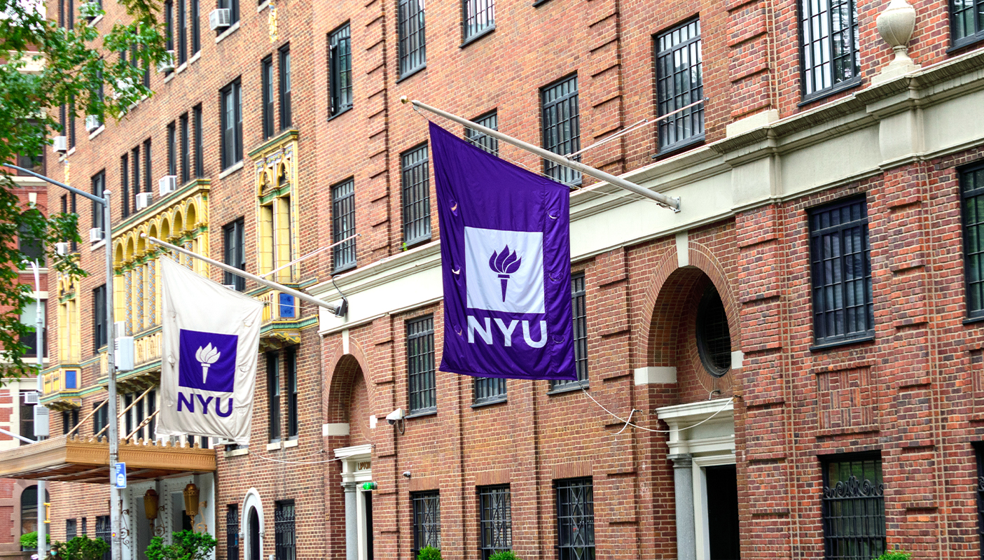 Outside view of dental school building