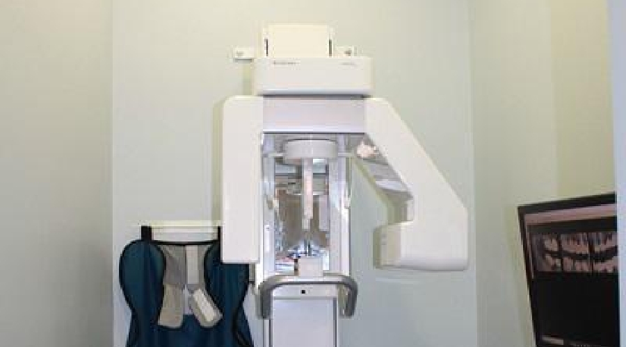 3 D C T cone beam digital x-ray scanner